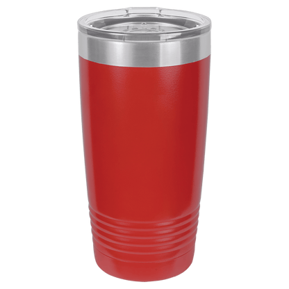 20 OZ VACUUM INSULATED RINGNECK TUMBLER WITH CLEAR LID