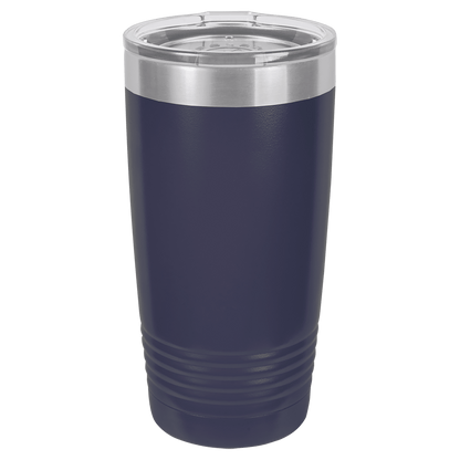 20 OZ VACUUM INSULATED RINGNECK TUMBLER WITH CLEAR LID