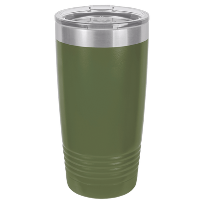 20 OZ VACUUM INSULATED RINGNECK TUMBLER WITH CLEAR LID