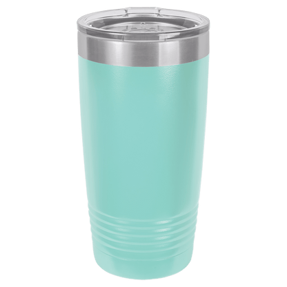 20 OZ VACUUM INSULATED RINGNECK TUMBLER WITH CLEAR LID