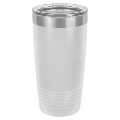 20 OZ VACUUM INSULATED RINGNECK TUMBLER WITH CLEAR LID