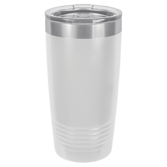 20 OZ VACUUM INSULATED RINGNECK TUMBLER WITH CLEAR LID