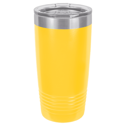 20 OZ VACUUM INSULATED RINGNECK TUMBLER WITH CLEAR LID