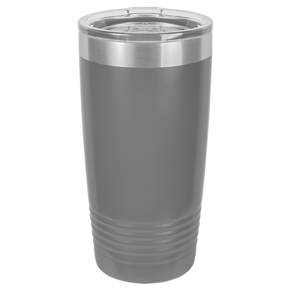 20 OZ VACUUM INSULATED RINGNECK TUMBLER WITH CLEAR LID