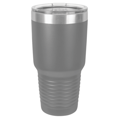 30 OZ VACUUM INSULATED RINGNECK TUMBLER WITH CLEAR LID