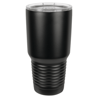 30 OZ VACUUM INSULATED RINGNECK TUMBLER WITH CLEAR LID