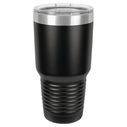 30 OZ VACUUM INSULATED RINGNECK TUMBLER WITH CLEAR LID