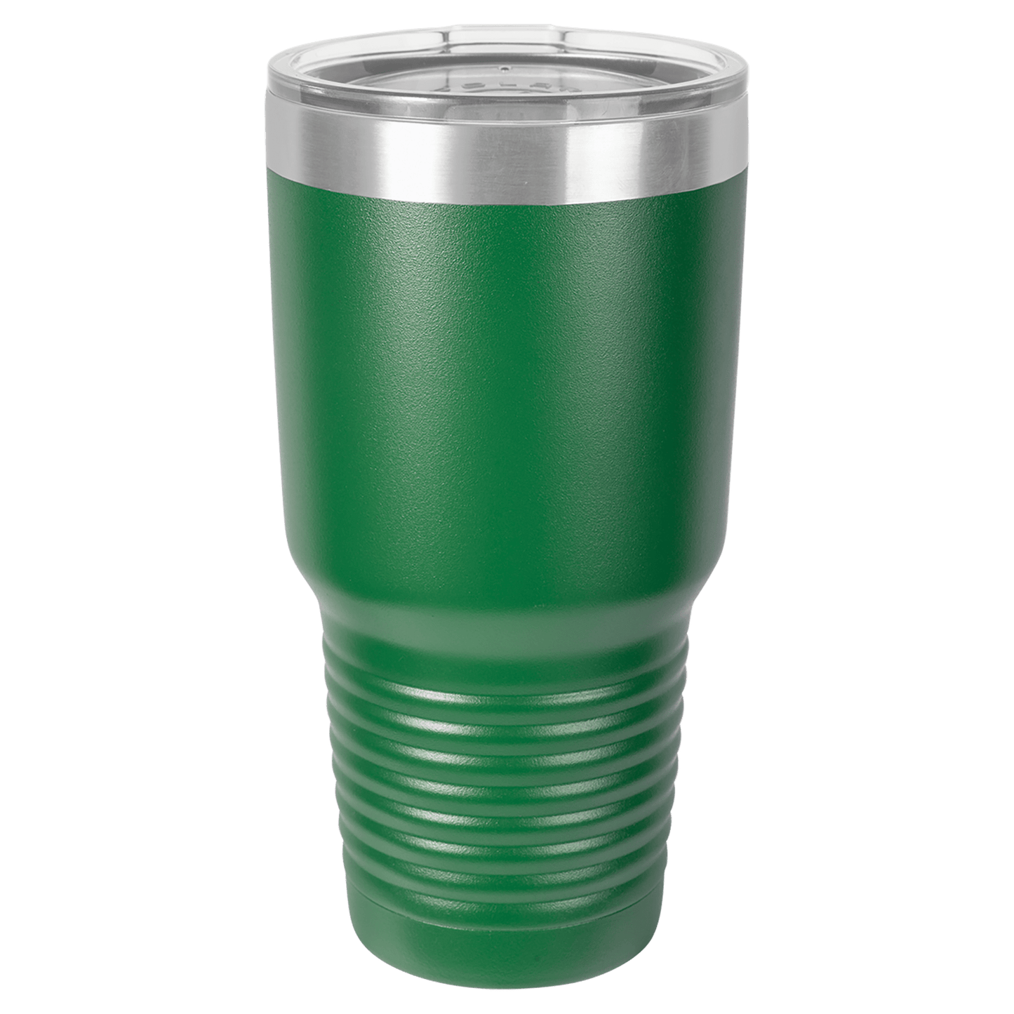 30 OZ VACUUM INSULATED RINGNECK TUMBLER WITH CLEAR LID