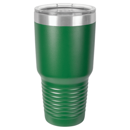 30 OZ VACUUM INSULATED RINGNECK TUMBLER WITH CLEAR LID