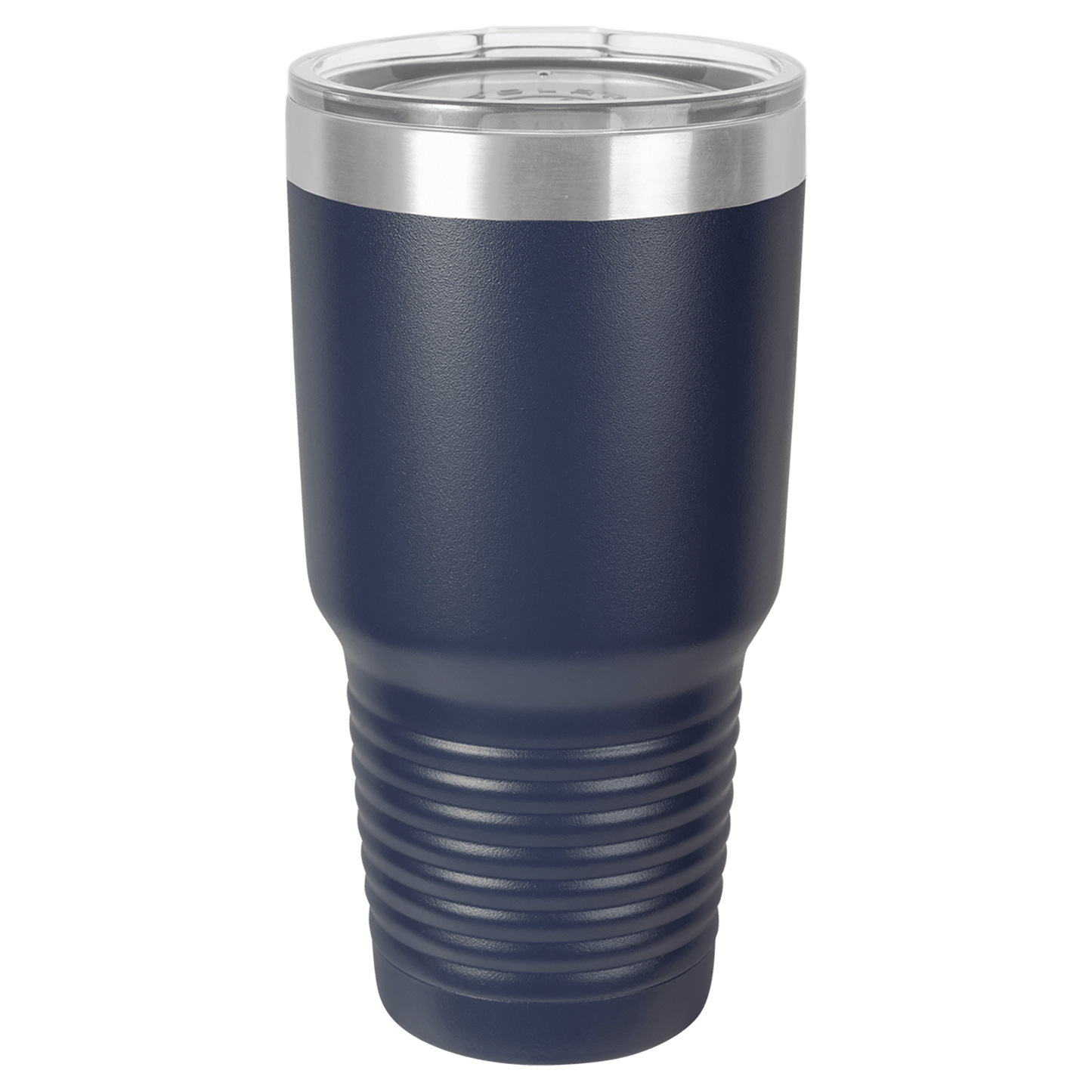 30 OZ VACUUM INSULATED RINGNECK TUMBLER WITH CLEAR LID