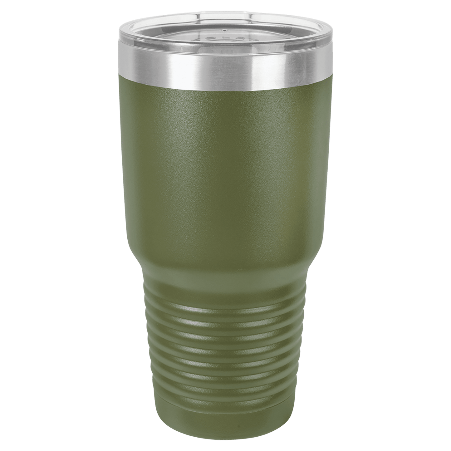 30 OZ VACUUM INSULATED RINGNECK TUMBLER WITH CLEAR LID