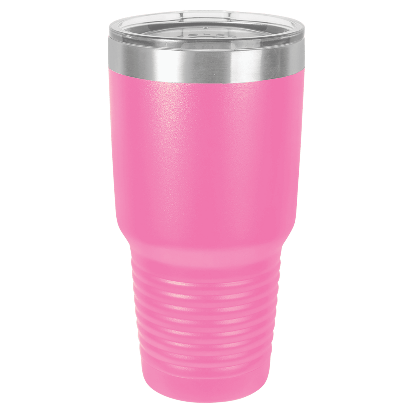 30 OZ VACUUM INSULATED RINGNECK TUMBLER WITH CLEAR LID