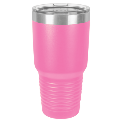 30 OZ VACUUM INSULATED RINGNECK TUMBLER WITH CLEAR LID