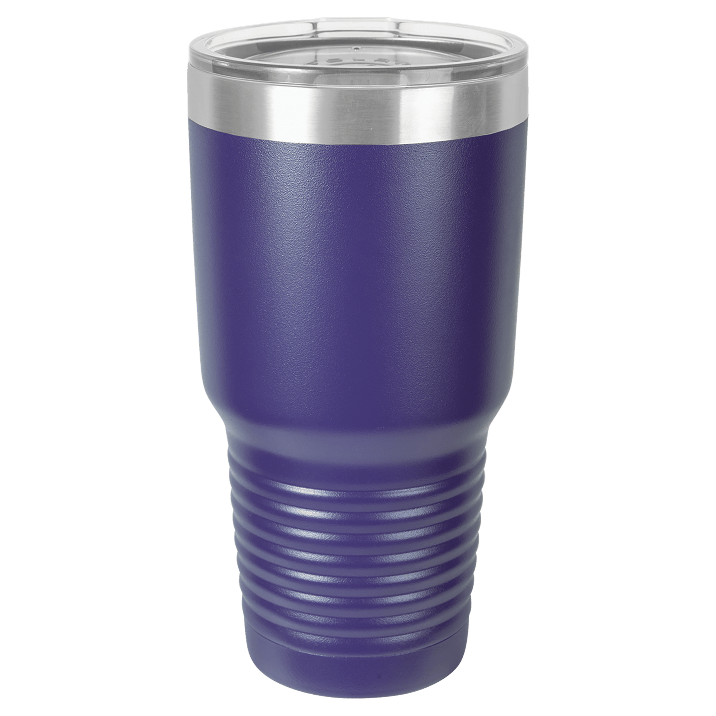 30 OZ VACUUM INSULATED RINGNECK TUMBLER WITH CLEAR LID