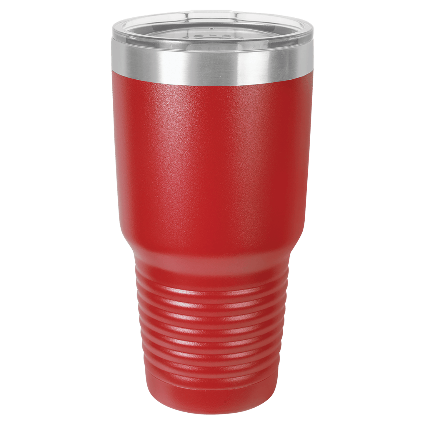 30 OZ VACUUM INSULATED RINGNECK TUMBLER WITH CLEAR LID