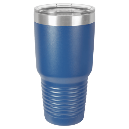 30 OZ VACUUM INSULATED RINGNECK TUMBLER WITH CLEAR LID